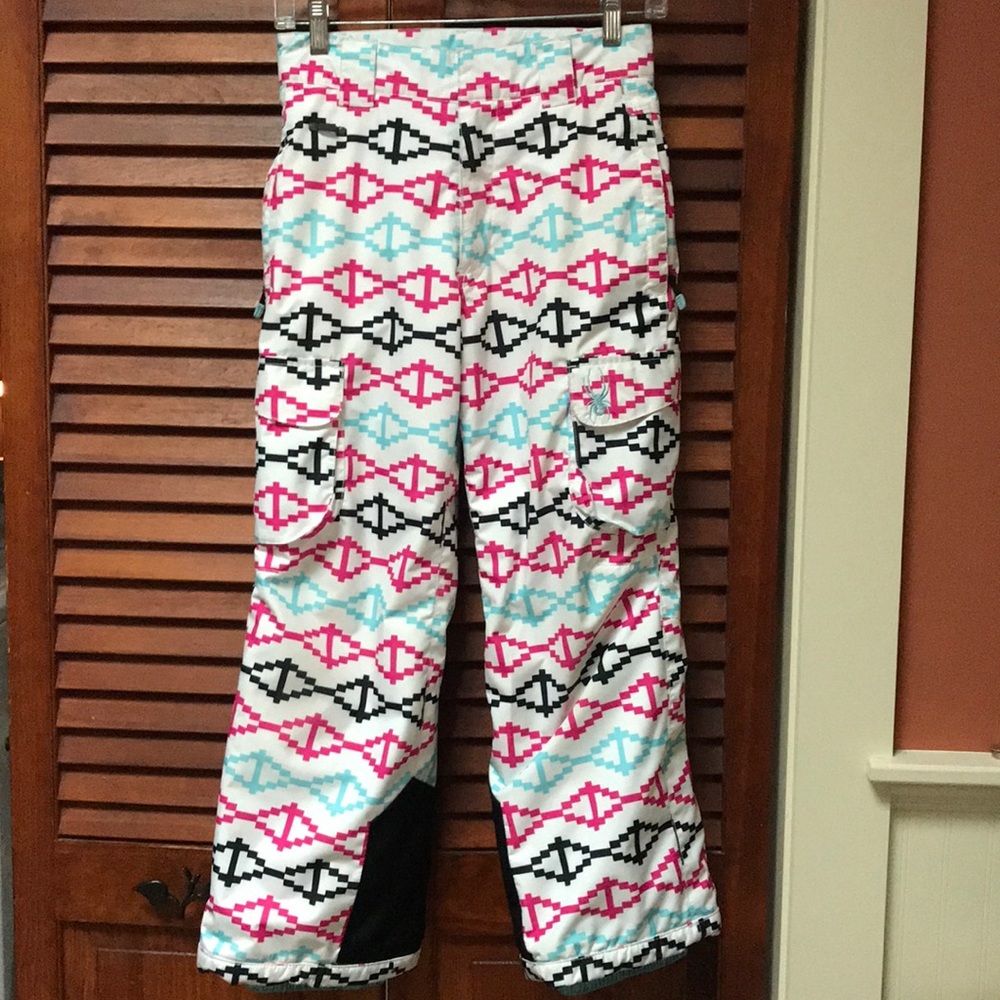 Girls Spyder ski pants, size 10